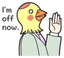 BIRDMAN(in office) sticker #5693772