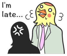 BIRDMAN(in office) sticker #5693785