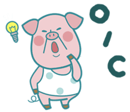 Piggy the 3 Big Pigs (English Sticker)2 sticker #5694156