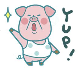 Piggy the 3 Big Pigs (English Sticker)2 sticker #5694157