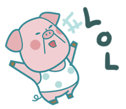 Piggy the 3 Big Pigs (English Sticker)2 sticker #5694158