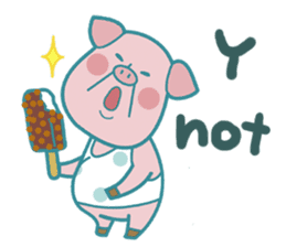 Piggy the 3 Big Pigs (English Sticker)2 sticker #5694161