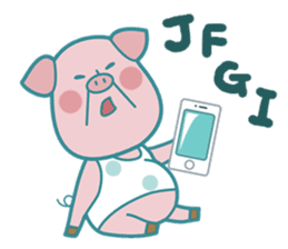 Piggy the 3 Big Pigs (English Sticker)2 sticker #5694162