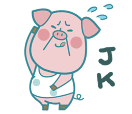 Piggy the 3 Big Pigs (English Sticker)2 sticker #5694163