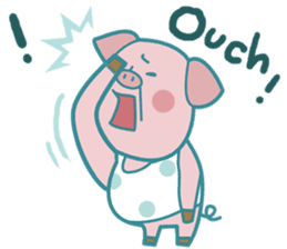 Piggy the 3 Big Pigs (English Sticker)2 sticker #5694167