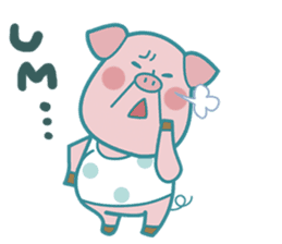 Piggy the 3 Big Pigs (English Sticker)2 sticker #5694169