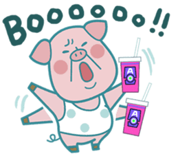 Piggy the 3 Big Pigs (English Sticker)2 sticker #5694172