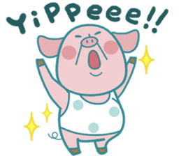 Piggy the 3 Big Pigs (English Sticker)2 sticker #5694173