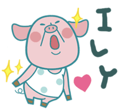 Piggy the 3 Big Pigs (English Sticker)2 sticker #5694175