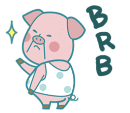 Piggy the 3 Big Pigs (English Sticker)2 sticker #5694178