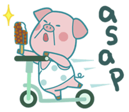 Piggy the 3 Big Pigs (English Sticker)2 sticker #5694182