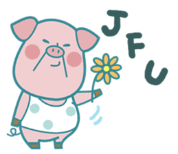 Piggy the 3 Big Pigs (English Sticker)2 sticker #5694183