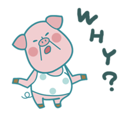 Piggy the 3 Big Pigs (English Sticker)2 sticker #5694184