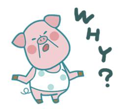 Piggy the 3 Big Pigs (English Sticker)2 sticker #5694184