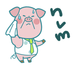 Piggy the 3 Big Pigs (English Sticker)2 sticker #5694186