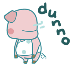 Piggy the 3 Big Pigs (English Sticker)2 sticker #5694187