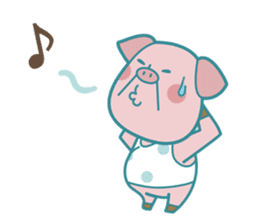 Piggy the 3 Big Pigs (English Sticker)2 sticker #5694192