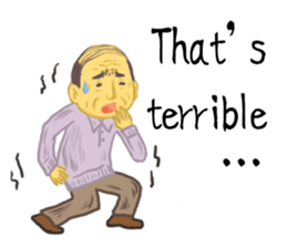 Mr. Sato is a gentleman3.(English ver.) sticker #5694197