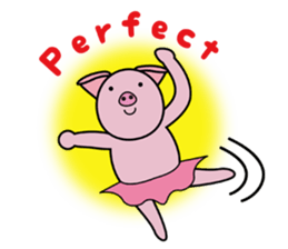 tutu piglet sticker #5694358
