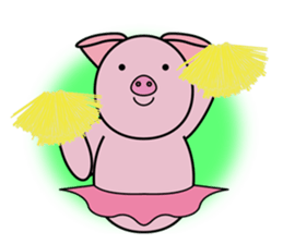 tutu piglet sticker #5694364