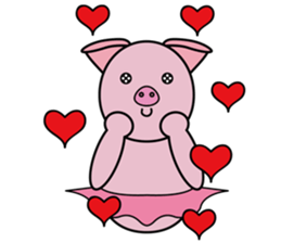 tutu piglet sticker #5694368