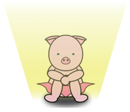 tutu piglet sticker #5694374