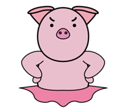 tutu piglet sticker #5694378