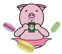 tutu piglet sticker #5694379