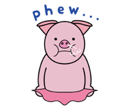 tutu piglet sticker #5694382