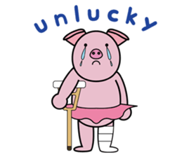 tutu piglet sticker #5694385
