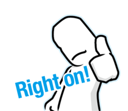 An honest man sticker #5694480