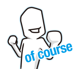 An honest man sticker #5694481