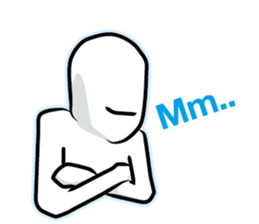 An honest man sticker #5694501