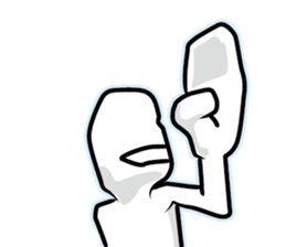 An honest man sticker #5694510