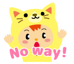 Kigurumi animal brothers(English) sticker #5694568