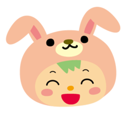 Kigurumi animal brothers(English) sticker #5694575