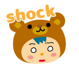 Kigurumi animal brothers(English) sticker #5694576