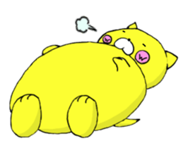 Sticker of yellow dog No.2 sticker #5694898