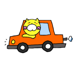 Sticker of yellow dog No.2 sticker #5694907