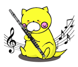 Sticker of yellow dog No.2 sticker #5694908