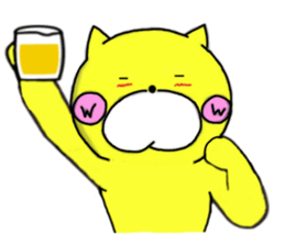 Sticker of yellow dog No.2 sticker #5694910