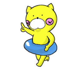 Sticker of yellow dog No.2 sticker #5694911