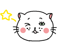The Tamuras' cat 3 sticker #5694919