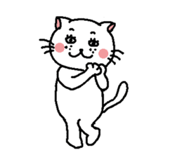 The Tamuras' cat 3 sticker #5694920