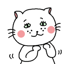 The Tamuras' cat 3 sticker #5694922