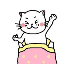 The Tamuras' cat 3 sticker #5694924