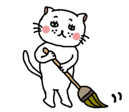 The Tamuras' cat 3 sticker #5694930