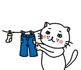 The Tamuras' cat 3 sticker #5694931