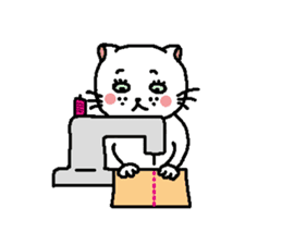 The Tamuras' cat 3 sticker #5694932