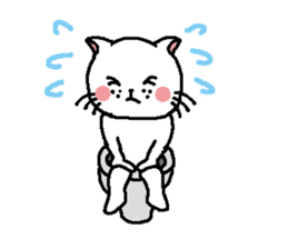 The Tamuras' cat 3 sticker #5694936